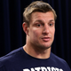Illustration for article titled Retiring Rob Gronkowski Admits He’ll Miss Teammates’ Blurry Faces, Fans Spinning Perpetually In The Stands